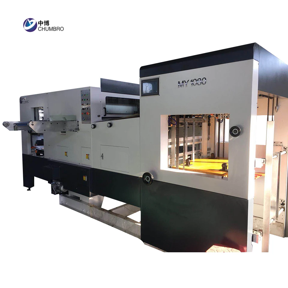 fully automatic corrugated board creasing die cutting machine
