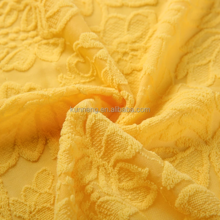 factory custom design polyester velvet jacquard surat damask velvet fabric