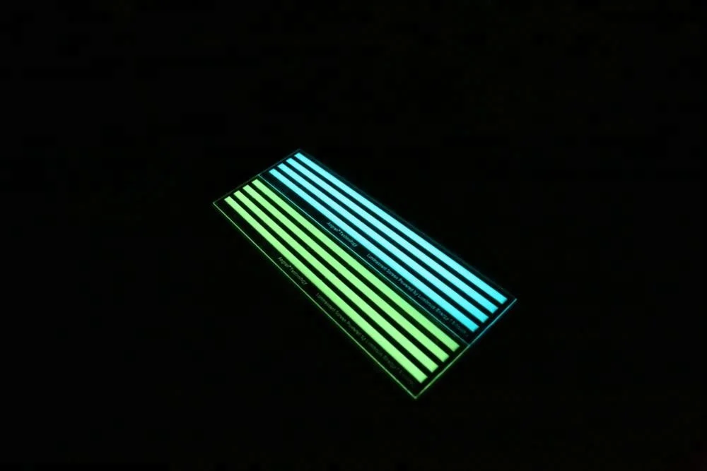 Factory Price Glow in the dark Insert Anti Slip Green Stair Nosing luminescent Strip