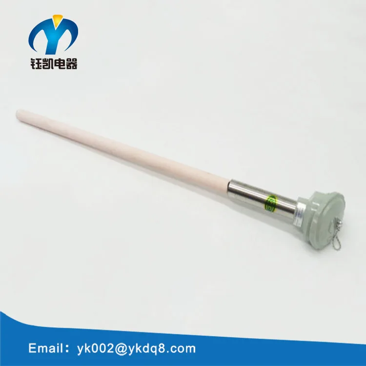 Temperature sensor S B R type Platinum rhodium thermocouple