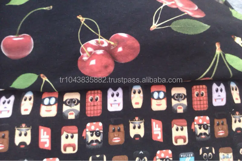 
Digital printed fabrics 