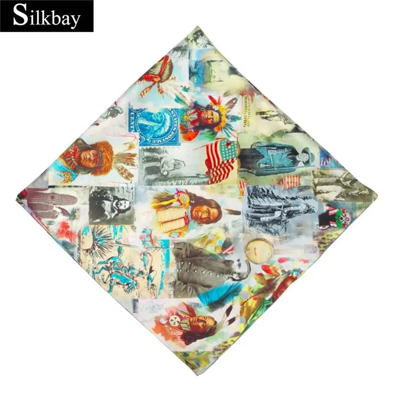 
Top Quality 100% pure silk china beauty newest fashion scarf delivery by to door 