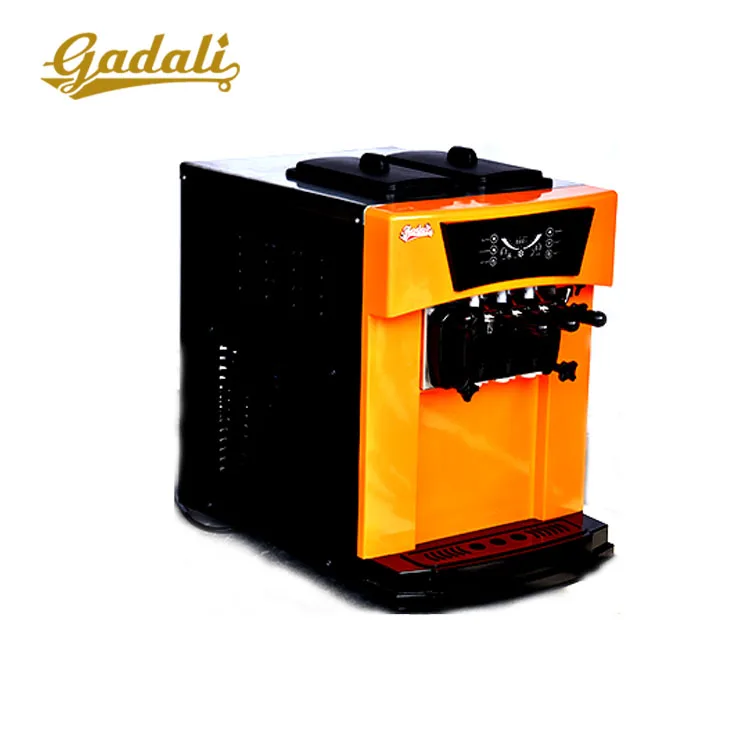 Counter top large scale ice cream machine  3 flavors for sale(YKF-9228T)