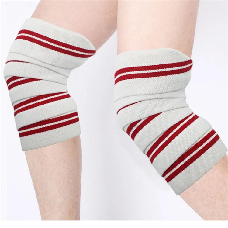 JRQ Sport Knee Wraps & Knee Guard For Weightlifting