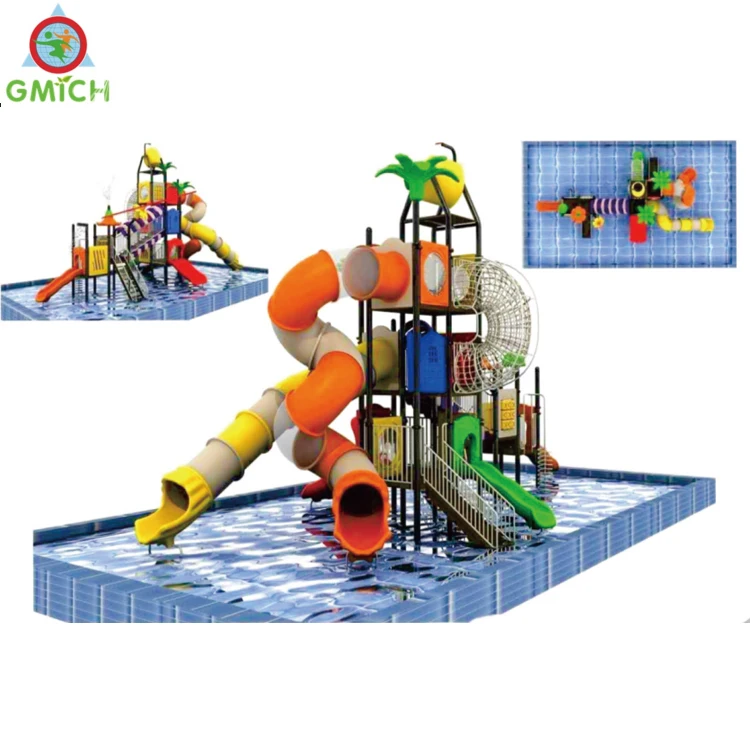 jinmiqi factory hotsale tobogan playground commercial water park kids water slide for sale
