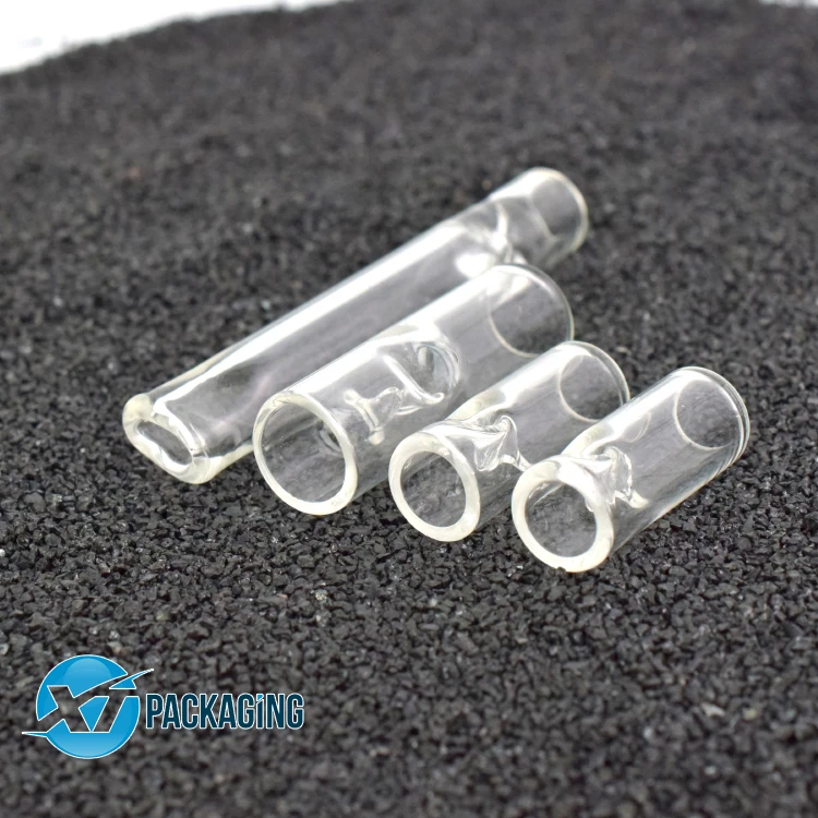 wholesale borosilicate glass oil tips pyrex straight glass hand bowl glass filter tips blue light filter glasses