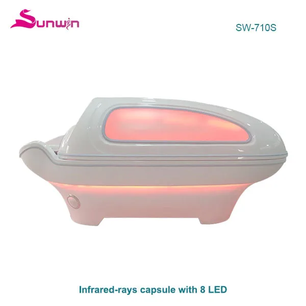 Hottest Far infared sauna Ozone detox heat energy seated capsules hotel equipment