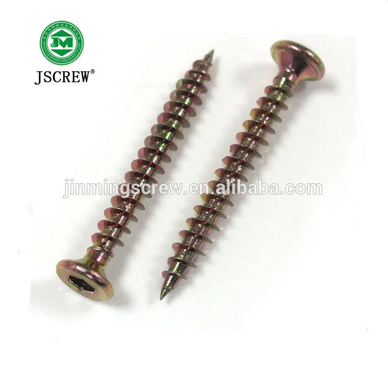 All size of Wood screw pozi double flat head chipboard screws