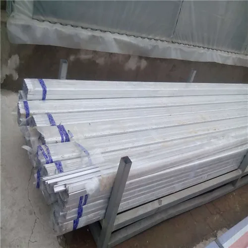 STEEL AND ALUMINUM Film LOCKING PROFILE for Plastic greenhouse