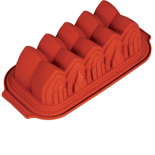 big size flower bud cake pan silicone mould