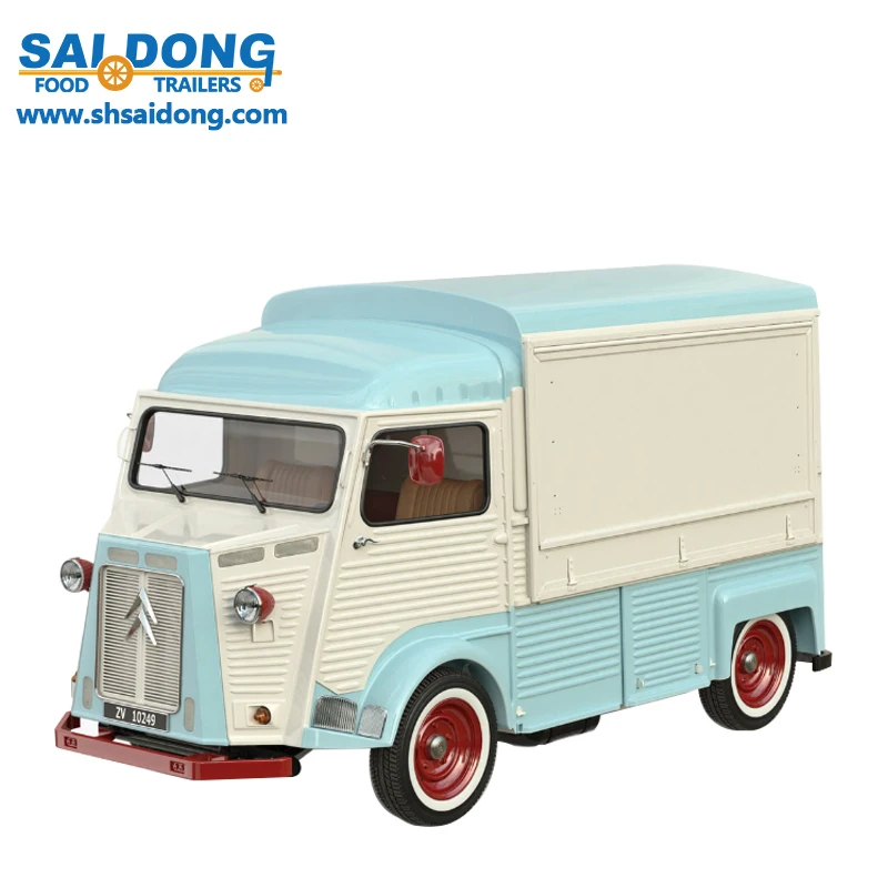 Citroen price mobile hot dog cart food trailer with big wheels