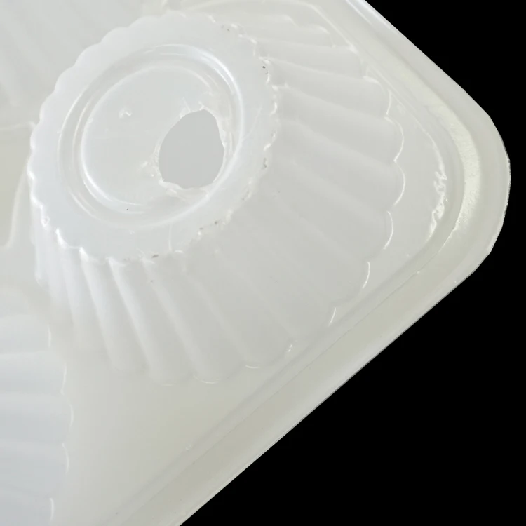 blister 6 pcs PP Various packaging /clear plastic disposable frozen food dumpling  tray