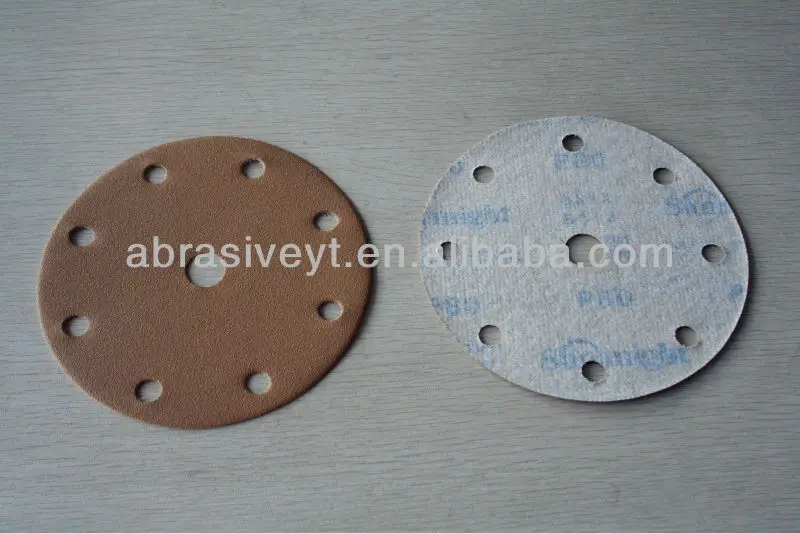 sunmight b3212t aluminum oxide velcro sanding disc