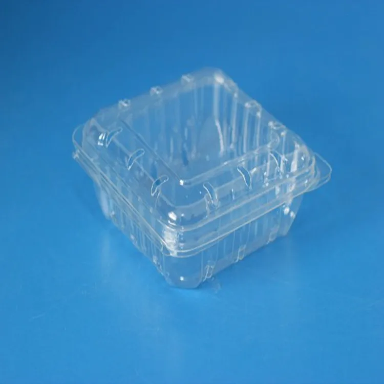 Черничный пластиковый упаковочный контейнер