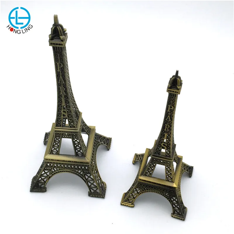
France Paris souvenir 3d metal Eiffel Tower decoration 