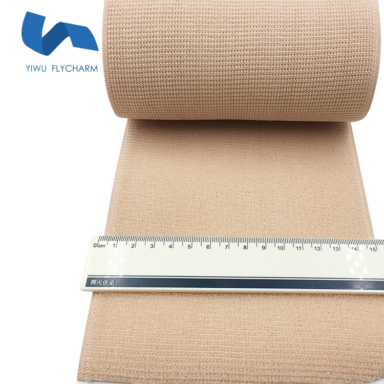 Eco-friendly comfortable any color elastic hook and loop tape