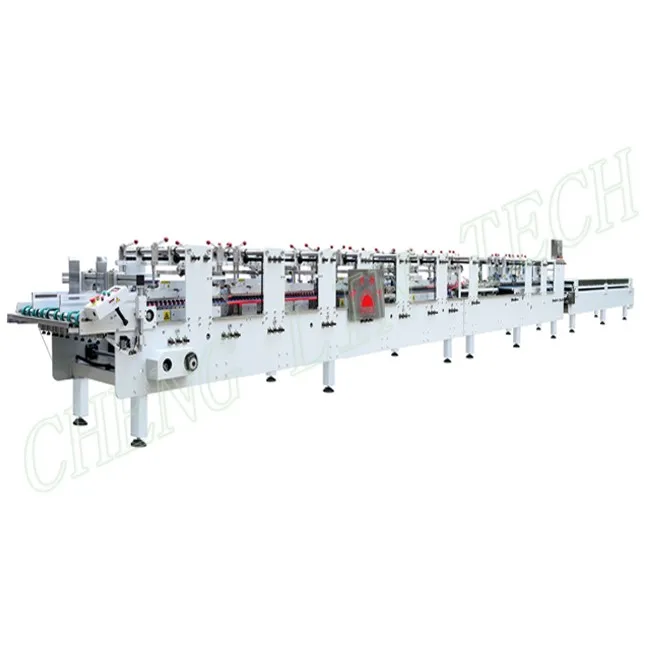 China Cheng Lin Automatic Folding Machine Sealing for PET PVC PP Plastic Box