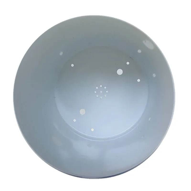 Custom powder coated spinning aluminum lighting  shade /Drum metal lighting diffuser cover