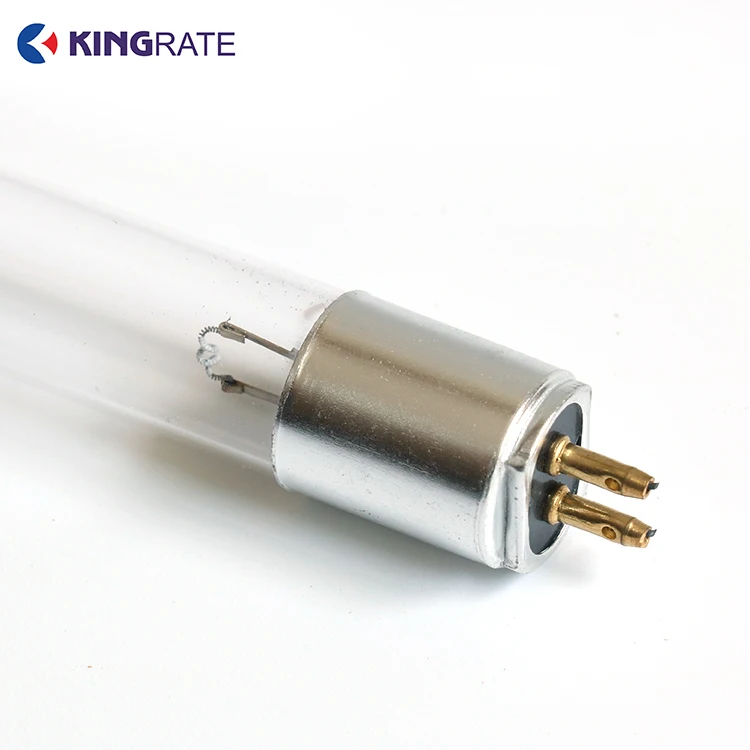 254NM 185NM Quartz Ultraviolet Sterilize Germicidal UV Lamps Tube 2 Side 2 Pins 6W 8W 11W 16W UVC Germicidal Light T5