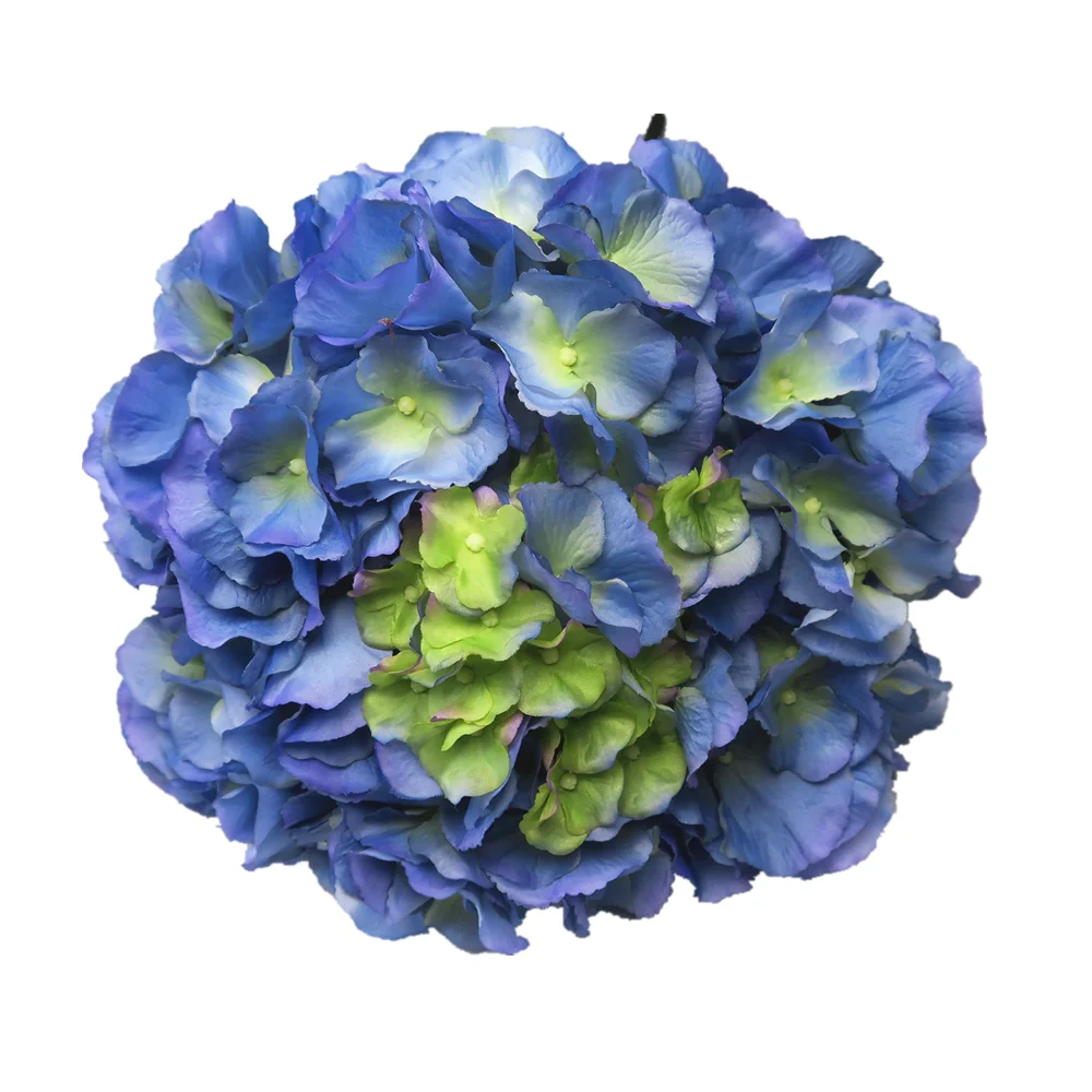 Горячая Распродажа зимний цветной цветок гортензии недорогой гигантский