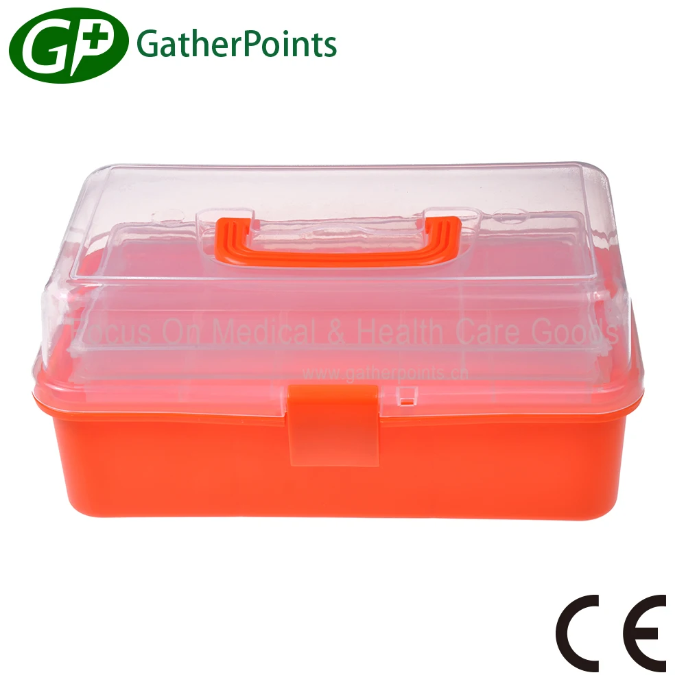 
Empty Waterproof First Aid Kit Box With Lock 
