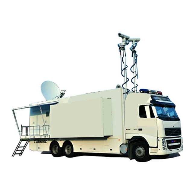 10m meter tower mast manual telescoping pole vehicle mounted crank mast