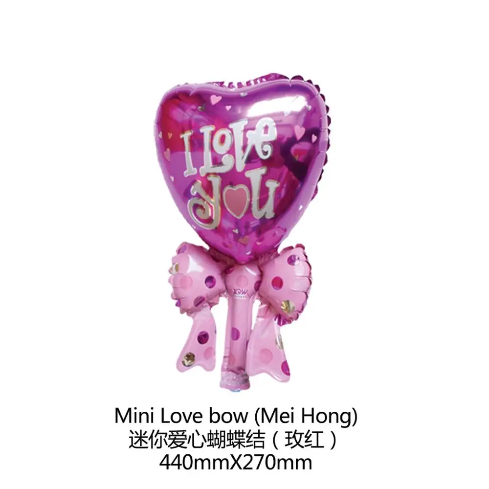 Wedding supplies festive atmosphere decoration rose flower  aluminum foil party balloons