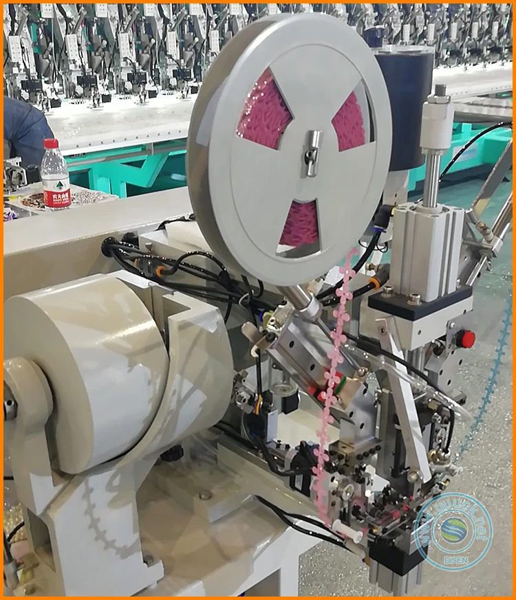 automatic pearl and nail riveting plastic pearl beads coating machine