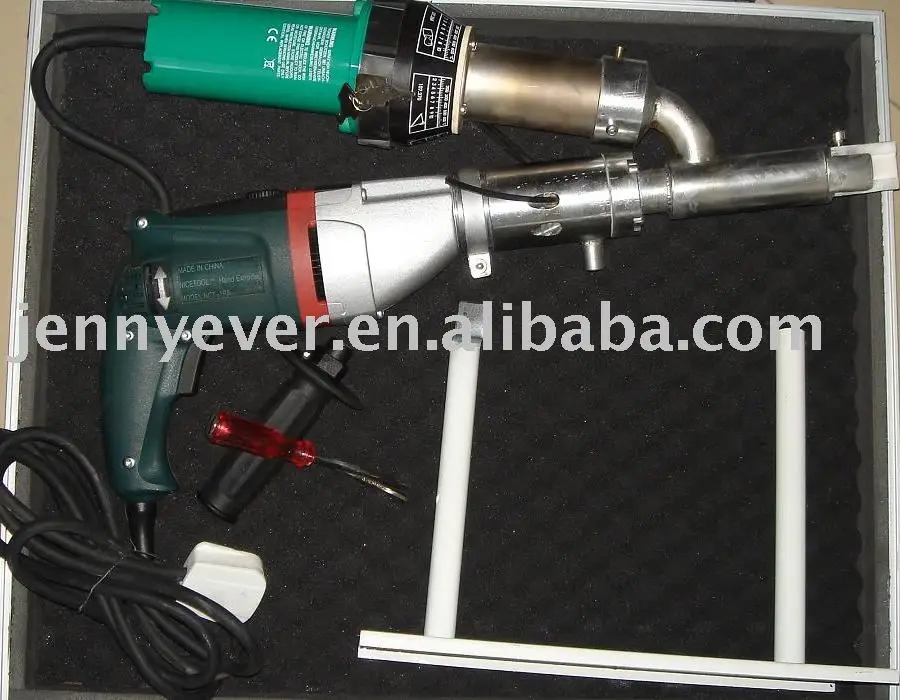 Plastic extruder extrusion welder geomembrane welding machine
