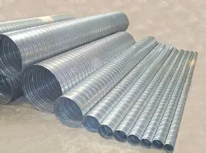 High Quality Galvanized or Stainless Steel Round Spiral Duct for project contractor/air conditioner duct/air rigid duct