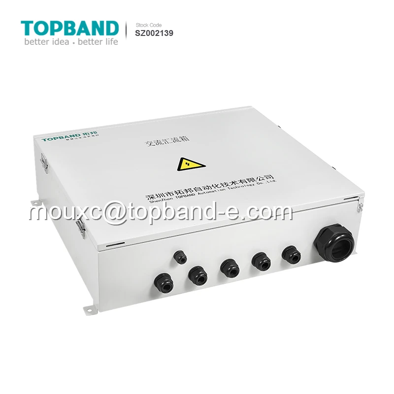 50MW Solar system solar Inverters 6 in 1 out 690VAC 4 6 8 strings PV array AC combiner box factory price