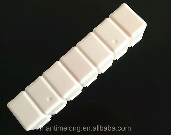 7 Parts Portable Plastic Pill Boxes With Braille For 7 Days Moistureproof Desktop Medical Kits