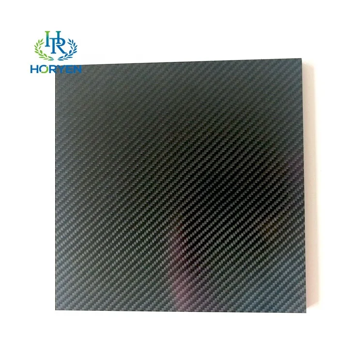 Best quality 1000*1000*1mm fiber carbon sheet carbon fiber sheet laminated low price