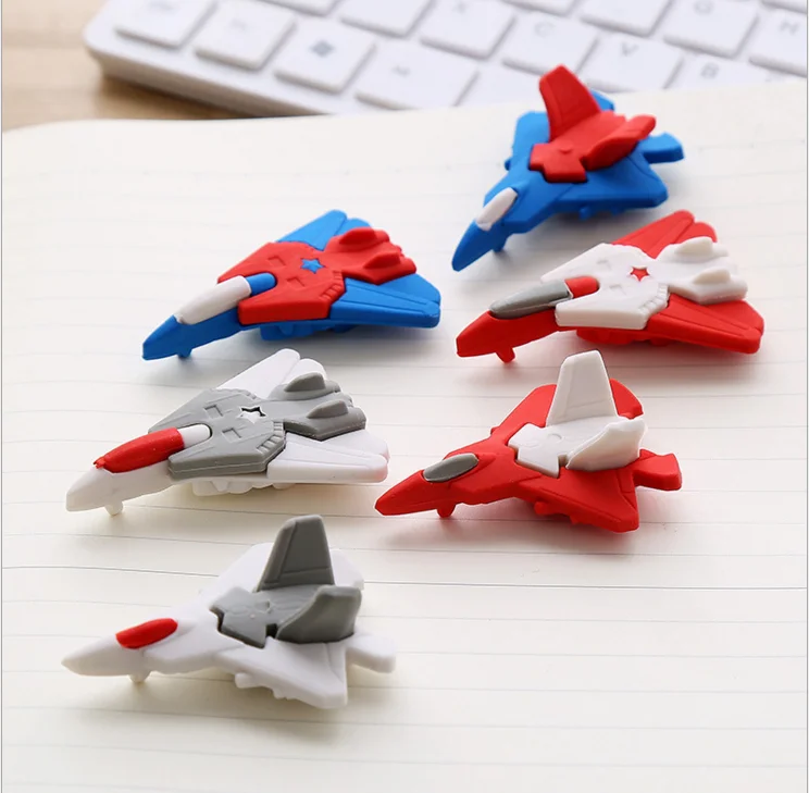 
Airplane design eraser 