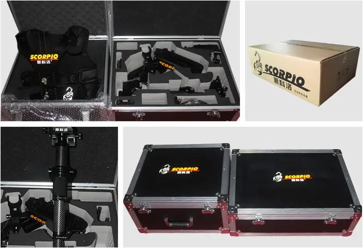 Wholesale professional handheld steadicam with vest and arm