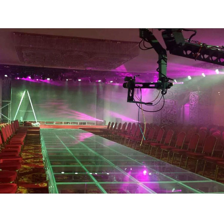 Стеклянная акриловая Свадебная концертная алюминиевая сценическая платформа Дешевая портативная