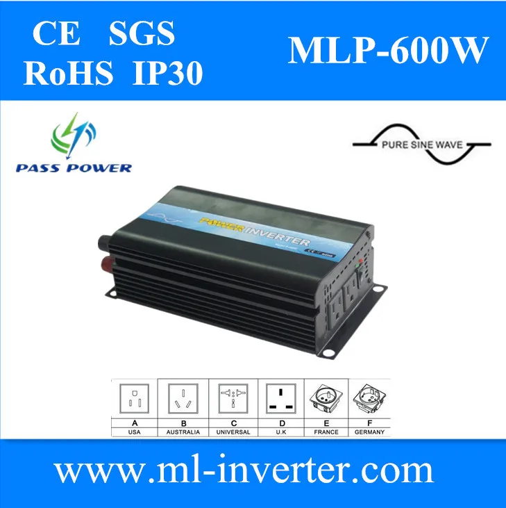 се& rohs утвержденной, dc48v для ac240v 600w дома инвертора/преобразователь солнечной