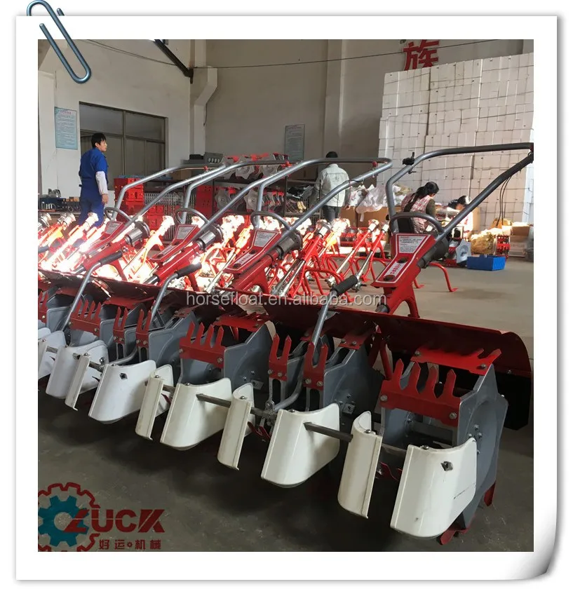 High efficiency 3 row paddy weeder with MITSUBISHI motor