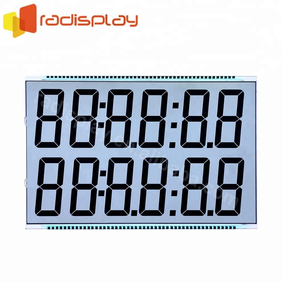 
Customized Reflective Static Segment Lcd Display For Fuel Dispenser 