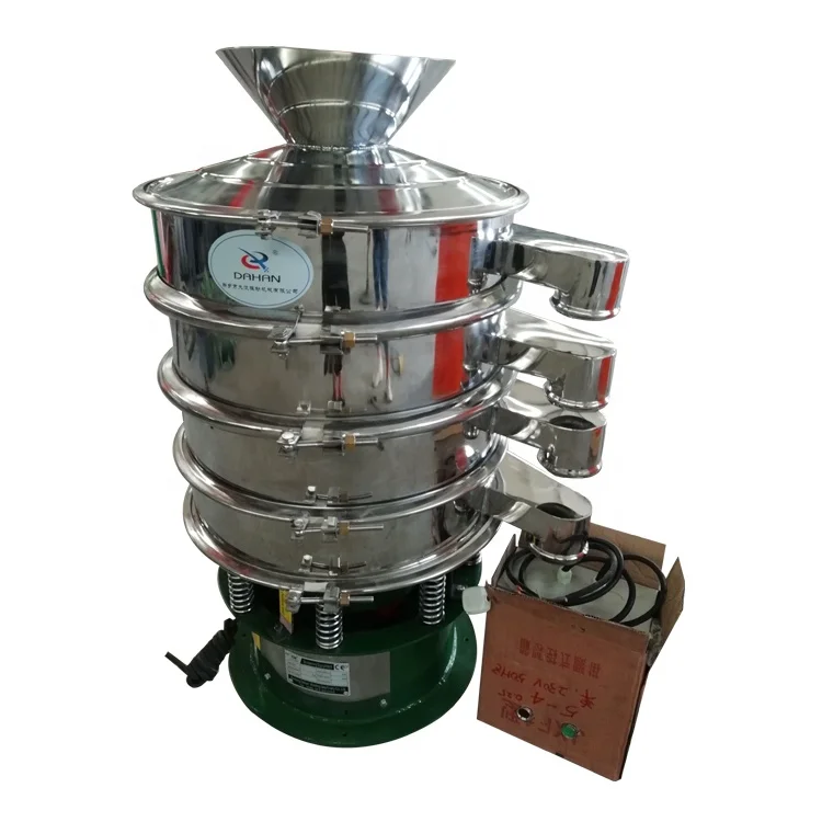 Vibrating Screen Filter Fruit Juice Vibrating Separator Machine
