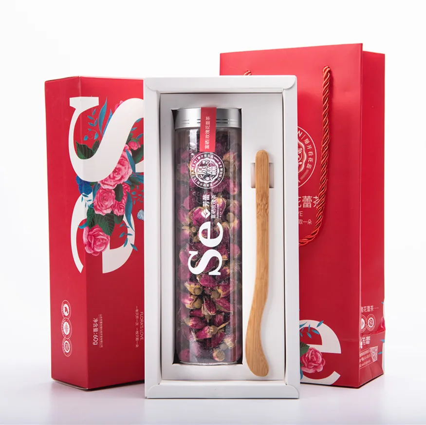 Chinese Rose Tea Dried Rose Bud Top Quality Flower Herbal Tea 90g