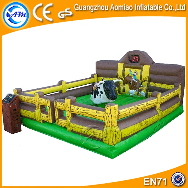 Commercial Mechanical Rodeo Bull Penis Inflatable Mechanical Bull Ride