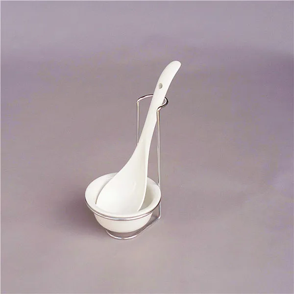 Customized custom cutlery holders personalized  ceramic soup spoon kitchen holder