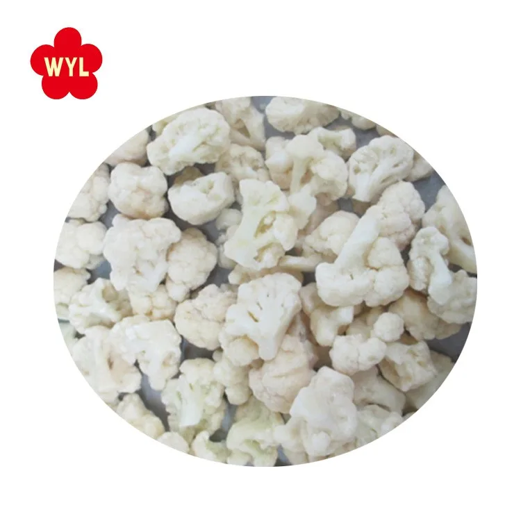 Frozen cauliflower IQF cauliflower rice frozen vegetables