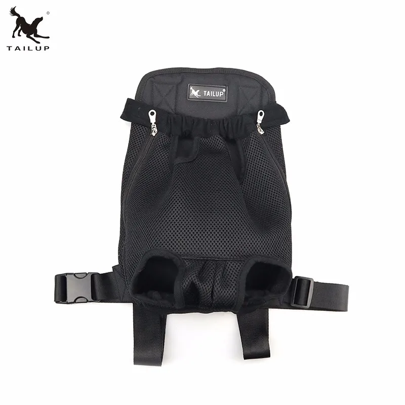 Portable Dog Front Carrier Backpack Legs Out & Breathable Travel Outdoor Bag