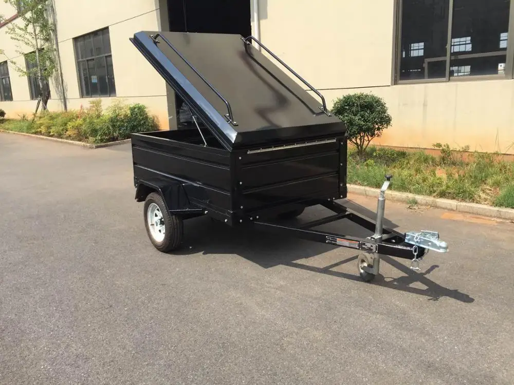 5x3ft   6x4ft   powder coated Food trailer   utility trailer