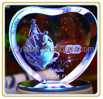2d 3d crystal laser subsurface engraving machine Glass Inside engraving