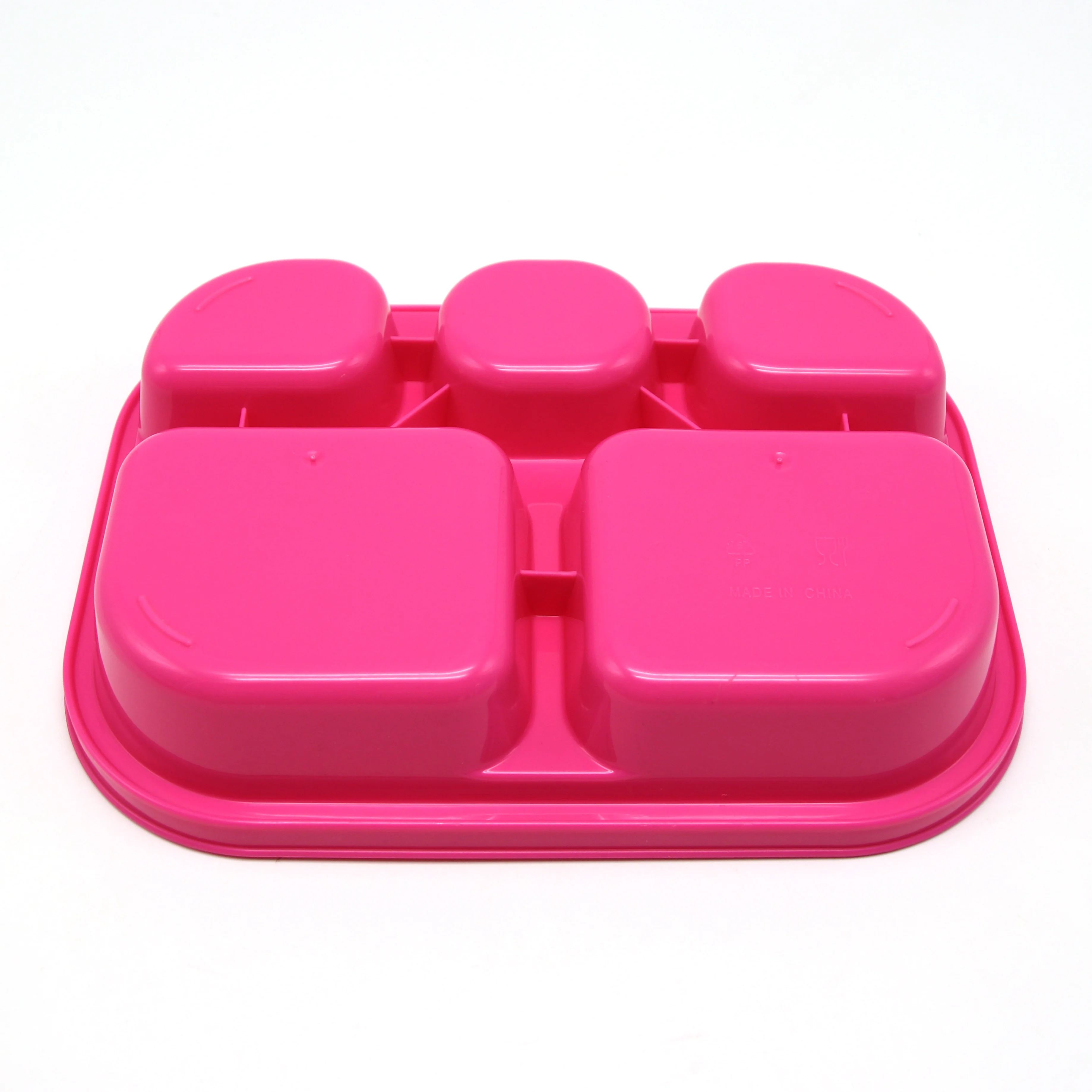 Customised multi-compartment air tight lunch box set for kids