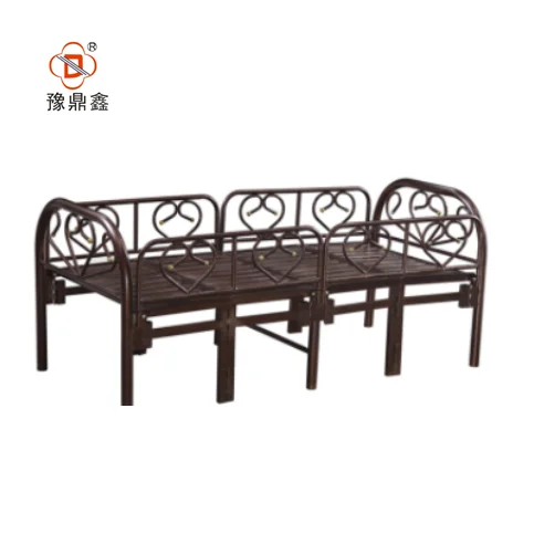 colorful fashionable metal single  bed for home/dormitory kd structure