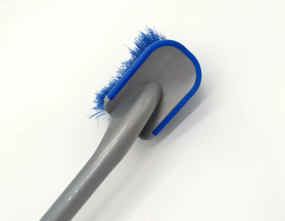 Long Handle Car Wash Wheel Brush / Auto Car Tire Vehicle Wash Broom For Truck Tire Cleaning